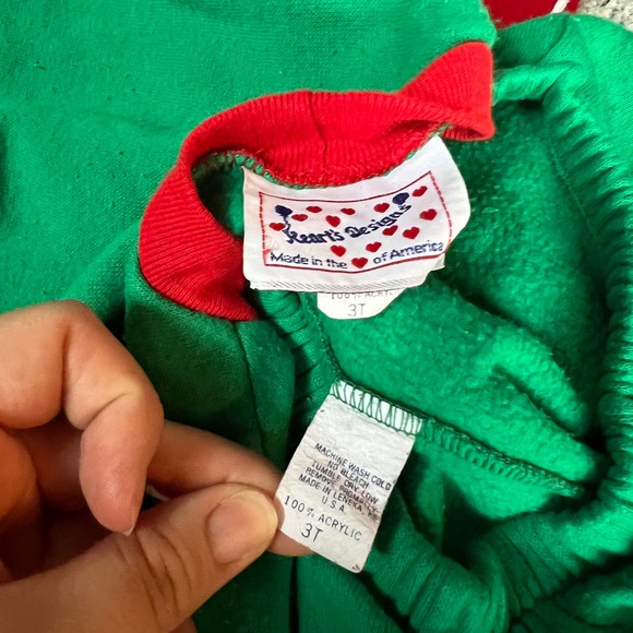 Vintage Lot Boys 2T Santa's Club Christmas & Fisher Price Baseball Outfits 90's - Picture 4 of 10